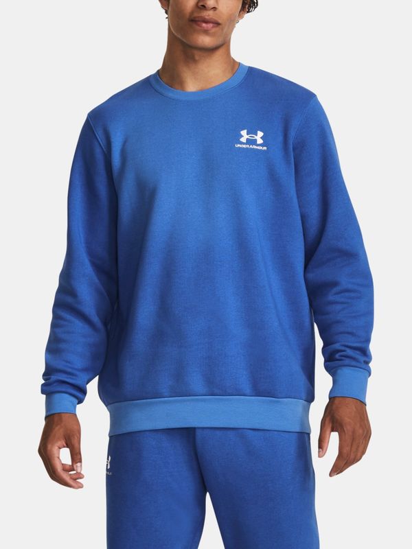 Under Armour Under Armour Sweatshirt UA Essential Flc Novelty Crw-BLU - Men's