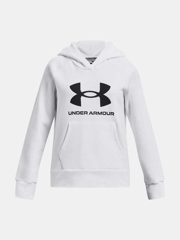 Under Armour Under Armour Sweatshirt UA Rival Fleece BL Hoodie-WHT - Girls