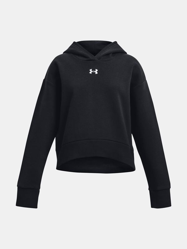 Under Armour Under Armour Sweatshirt UA Rival Fleece Crop Hoodie - BLK - girls