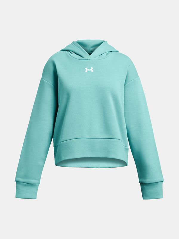 Under Armour Under Armour Sweatshirt UA Rival Fleece Crop Hoodie - GRN - girls