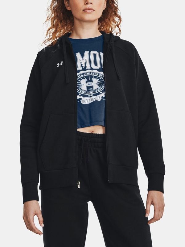 Under Armour Under Armour Sweatshirt UA Rival Fleece FZ Hoodie-BLK - Ladies