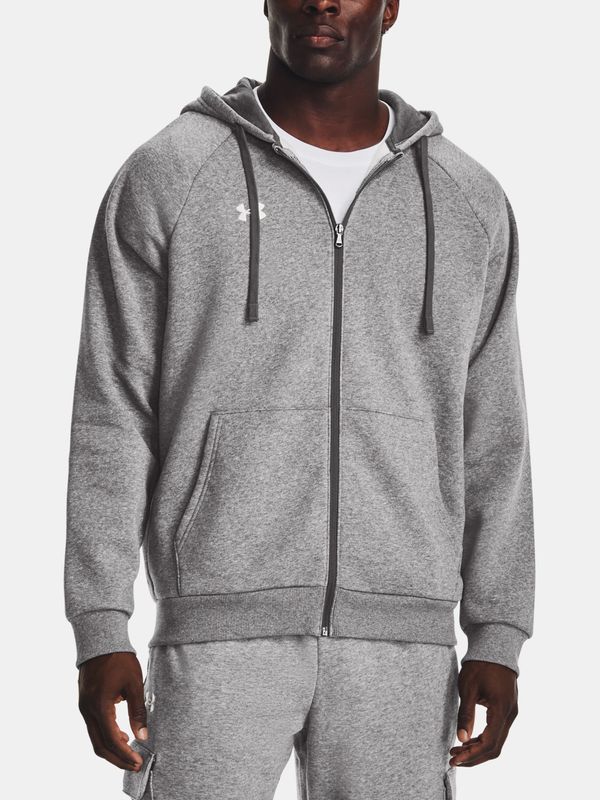 Under Armour Under Armour Sweatshirt UA Rival Fleece FZ Hoodie-GRY - Mens