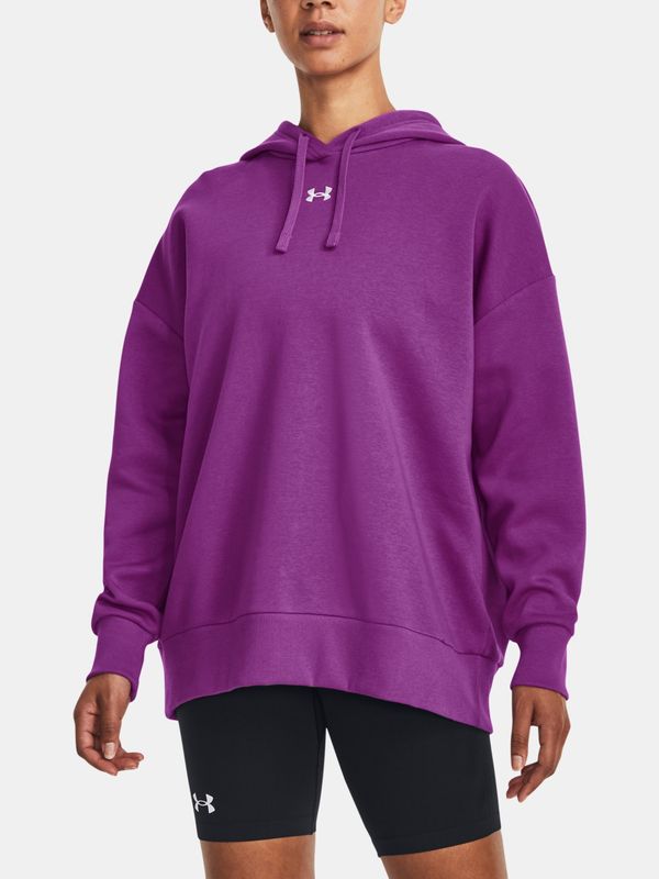 Under Armour Under Armour Sweatshirt UA Rival Fleece OS Hoodie-PPL - Women