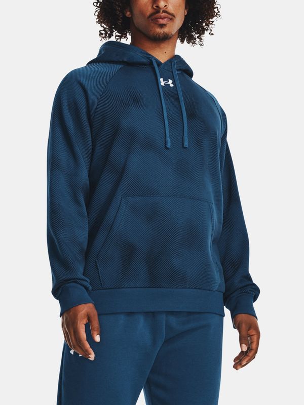 Under Armour Under Armour Sweatshirt UA Rival Fleece Printed HD-BLU - Men