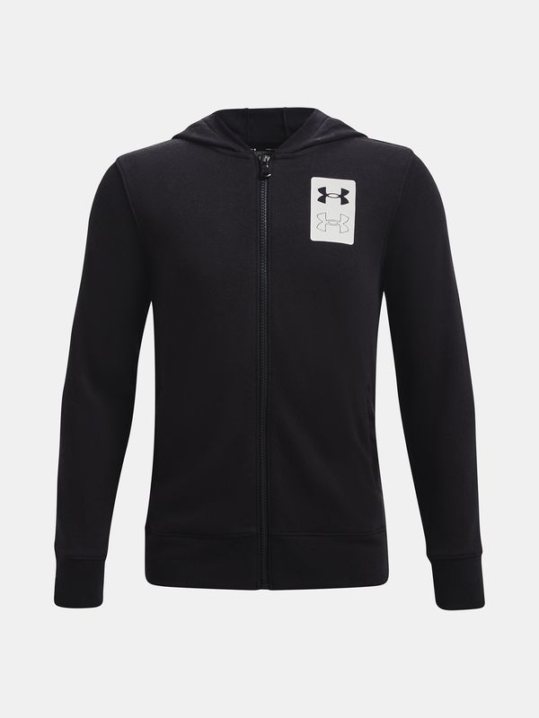 Under Armour Under Armour Sweatshirt UA Rival Terry FZ Hoodie-BLK - Guys