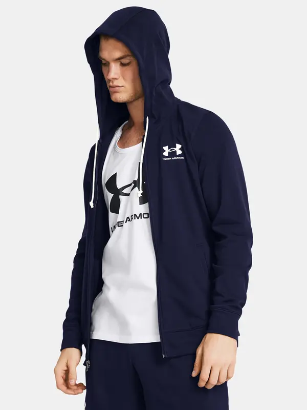 Under Armour Under Armour Sweatshirt UA Rival Terry LC FZ-BLU - Men's