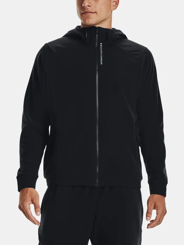 Under Armour Under Armour Sweatshirt UA RUSH FLEECE FZ HOODIE-BLK - Men