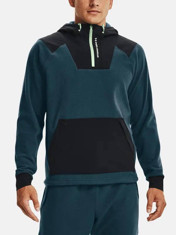 Under Armour Under Armour Sweatshirt UA RUSH FLEECE HOODIE-BLU - Mens