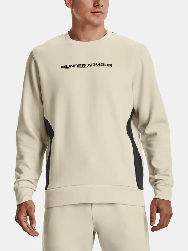 Under Armour Under Armour Sweatshirt UA SUMMIT KNIT CREW-BRN - Mens