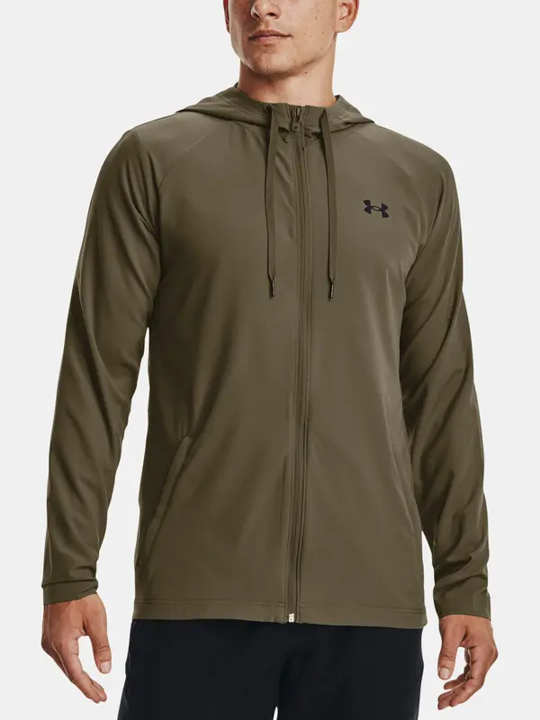 Under Armour Under Armour Sweatshirt UA Wvn Perforated Wndbreaker-GRN - Mens