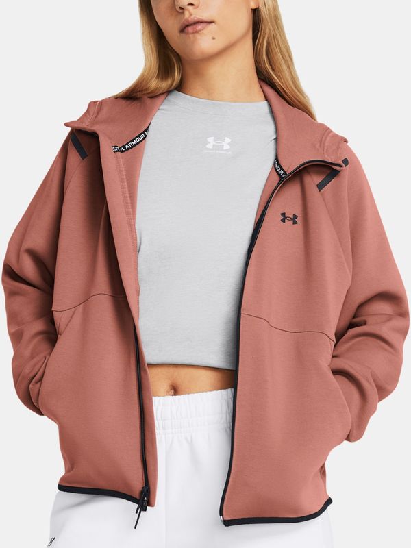 Under Armour Under Armour Sweatshirt Unstoppable Flc FZ-PNK - Women