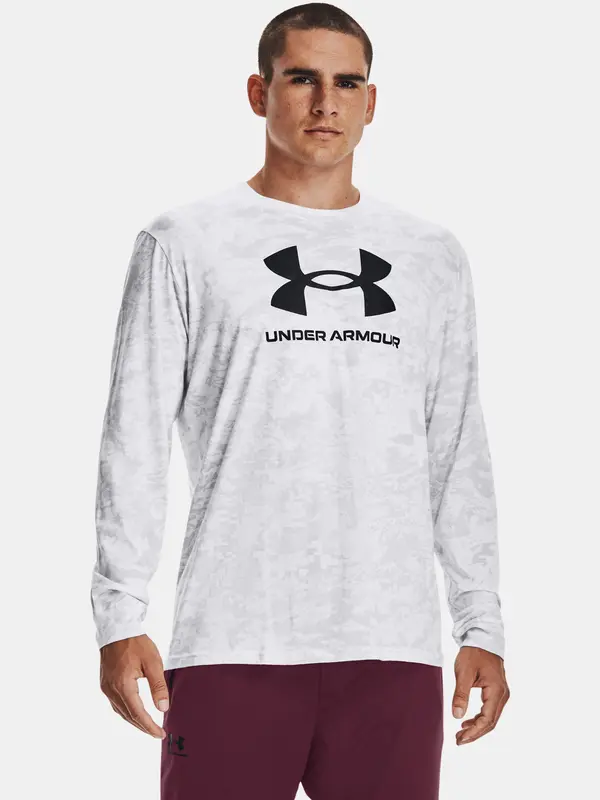 Under Armour Under Armour T-Shirt ABC CAMO LS-WHT - Men's