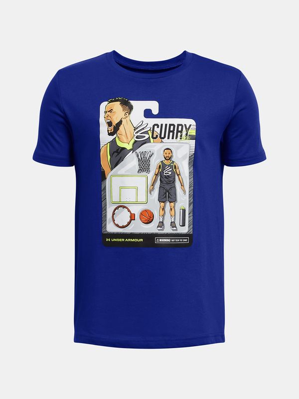 Under Armour Under Armour T-Shirt Curry Animated Tee 1-BLU - Boys