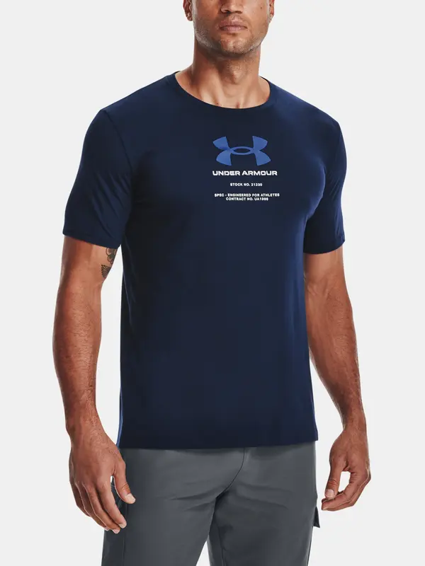 Under Armour Under Armour T-Shirt ENGINEERED SYMBOL SS-NVY - Men's