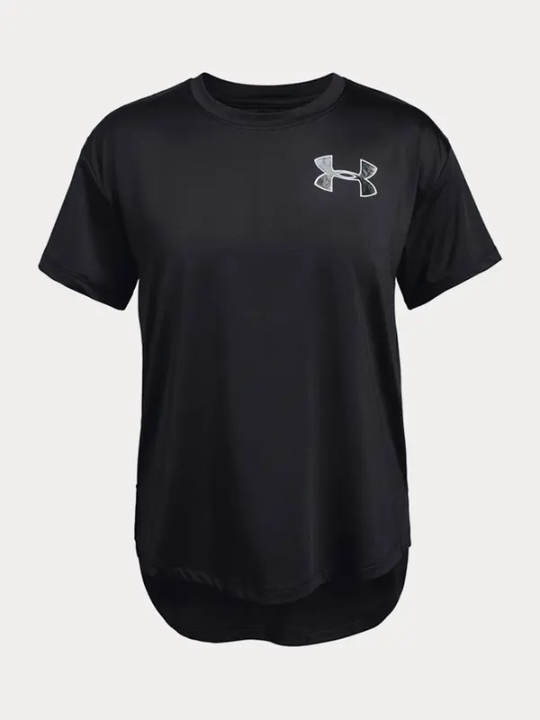 Under Armour Under Armour T-Shirt HG SS-BLK - Girls