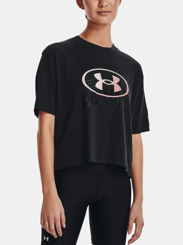 Under Armour Under Armour T-Shirt Live Novelty SS-BLK - Women