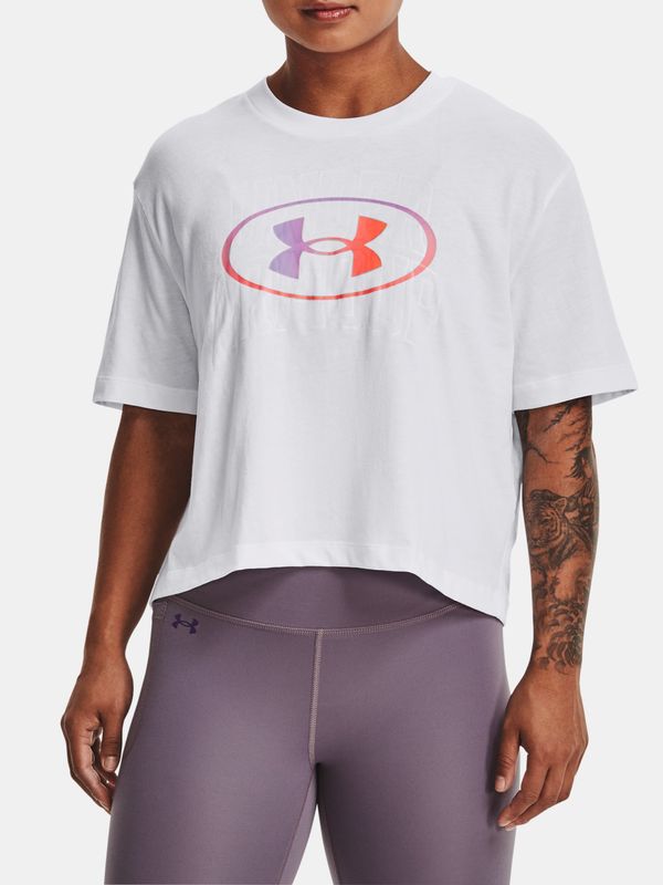 Under Armour Under Armour T-Shirt Live Novelty SS-WHT - Women