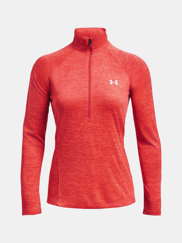 Under Armour Under Armour T-Shirt Tech 1/2 Zipper - Twist-RED - Women