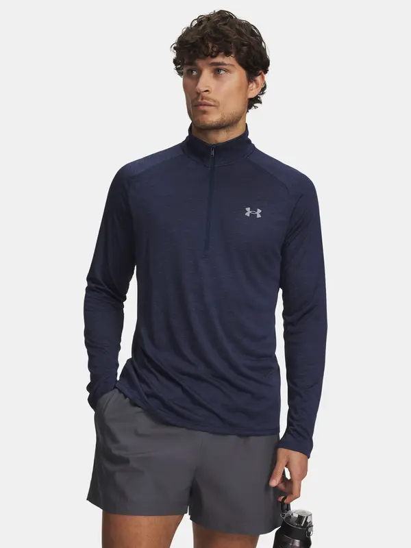 Under Armour Under Armour T-Shirt Tech 2.0 1/2 Zipper - Mens