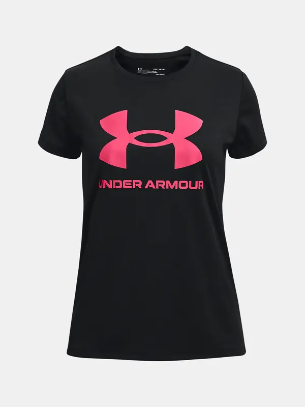 Under Armour Under Armour T-Shirt Tech Sportstyle BL SS-BLK - Girls
