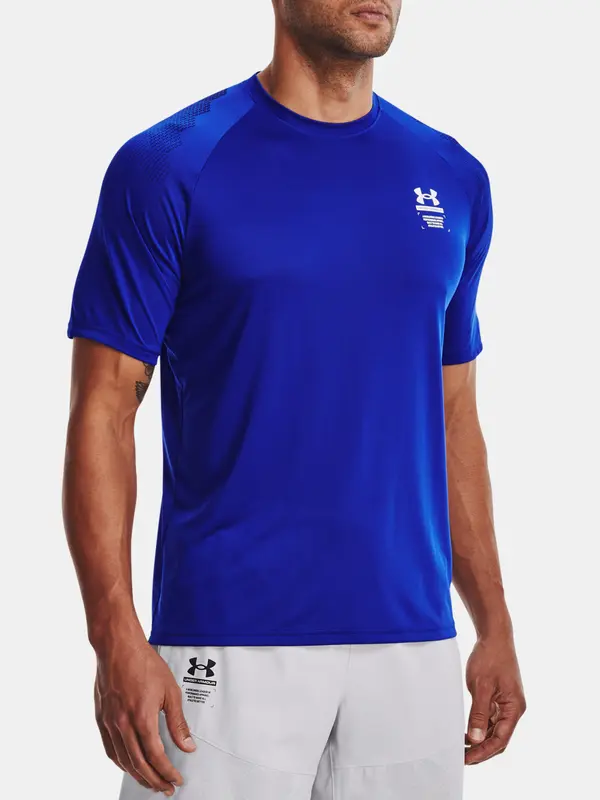 Under Armour Under Armour T-Shirt UA Armourprint SS-BLU - Mens