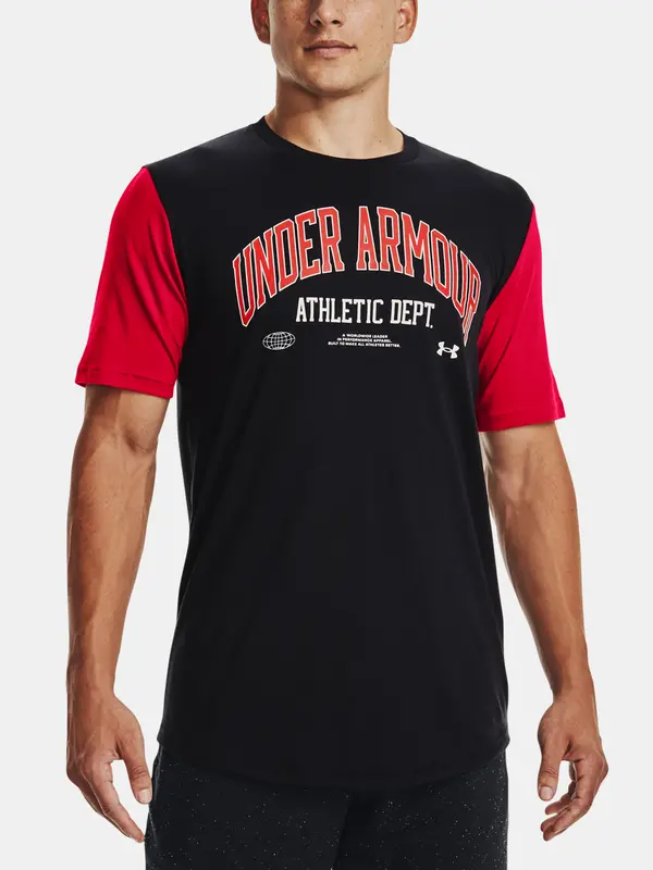 Under Armour Under Armour T-Shirt UA ATH DEPT CLRBLK SS-BLK - Men
