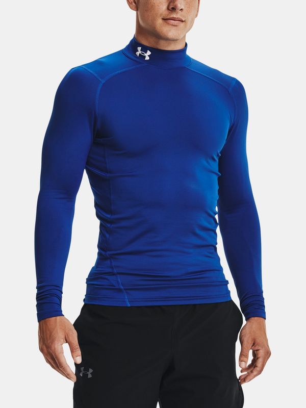 Under Armour Under Armour T-Shirt UA CG Armour Comp Mock-BLU - Mens