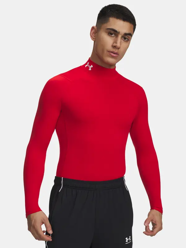 Under Armour Under Armour T-Shirt UA CG Armour Comp Mock-RED - Mens