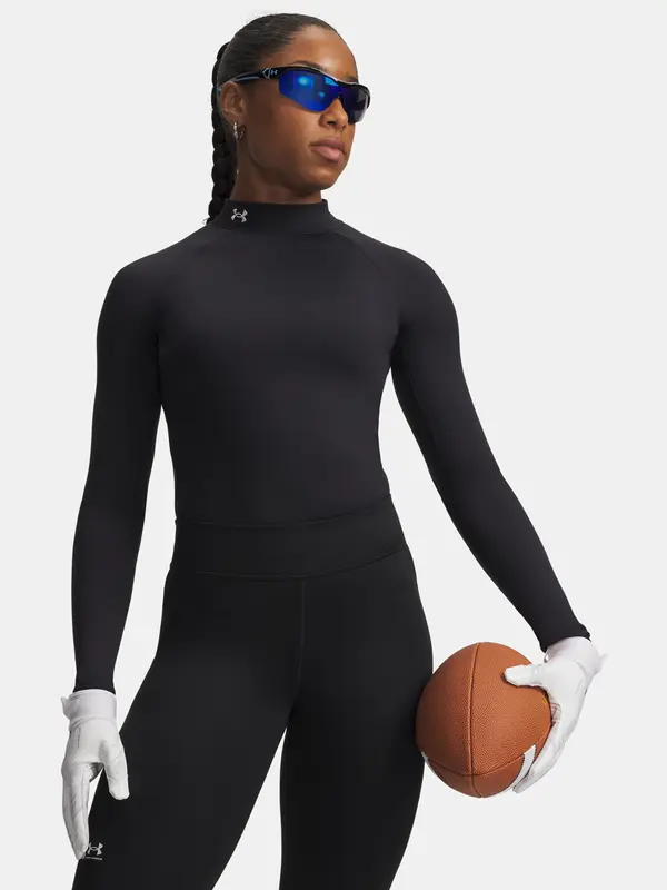 Under Armour Under Armour T-Shirt UA CG Authentics Mockneck-BLK - Ladies