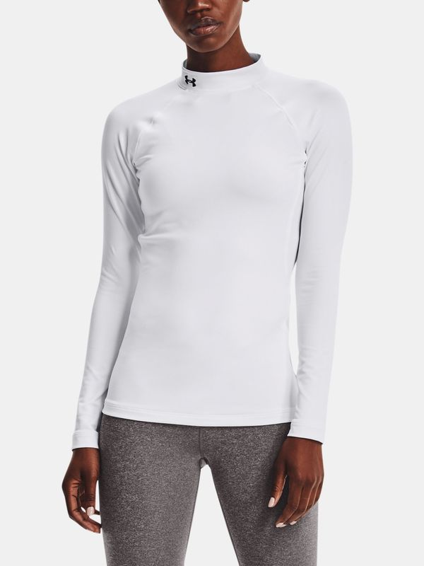 Under Armour Under Armour T-Shirt UA CG Authentics Mockneck-WHT - Women