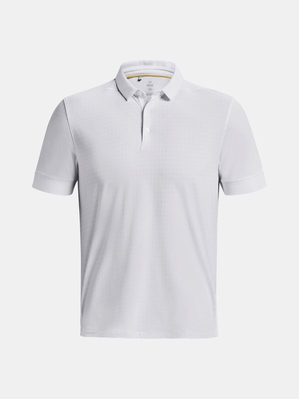 Under Armour Under Armour T-Shirt UA Curry Micro Splash Polo-WHT - Men's