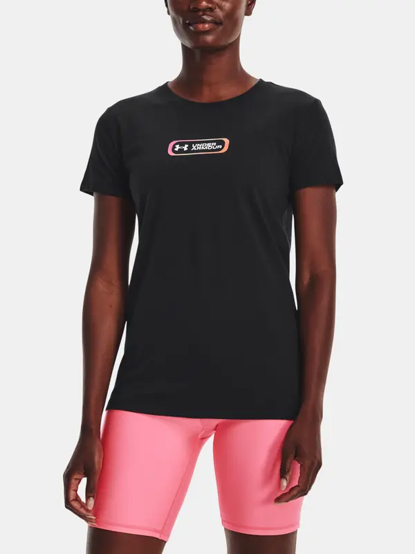 Under Armour Under Armour T-Shirt UA GRADIENT PILL SS-BLK - Women