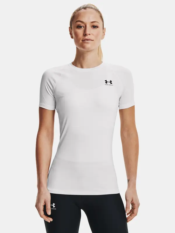 Under Armour Under Armour T-Shirt UA HG Authentics Comp SS-WHT - Women
