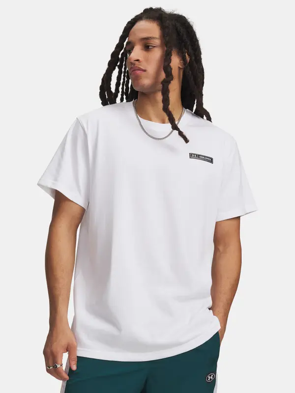 Under Armour Under Armour T-Shirt UA HW ARMOUR LABEL SS-WHT - Men