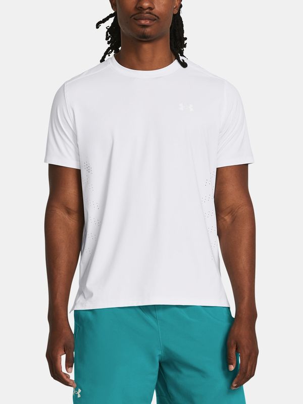 Under Armour Under Armour T-Shirt UA LAUNCH ELITE SHORTSLEEVE-WHT - Men