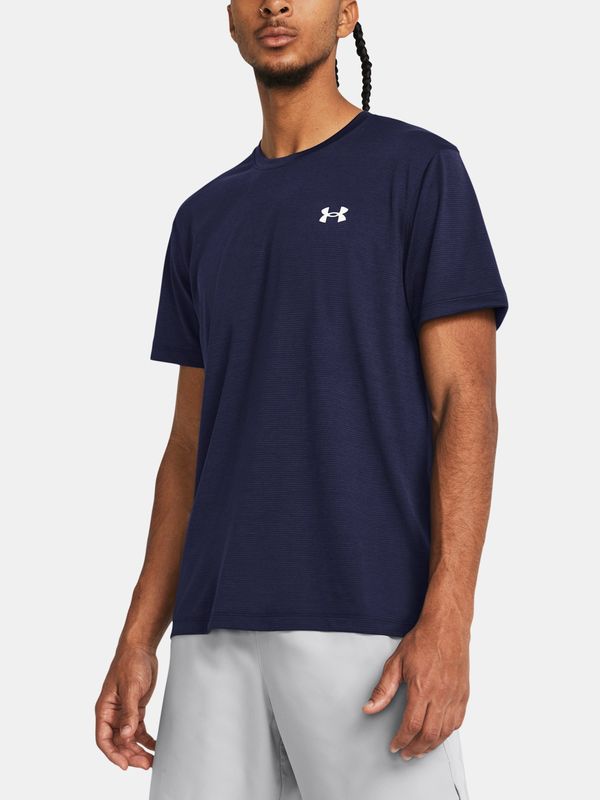 Under Armour Under Armour T-Shirt UA LAUNCH SHORTSLEEVE-BLU - Men