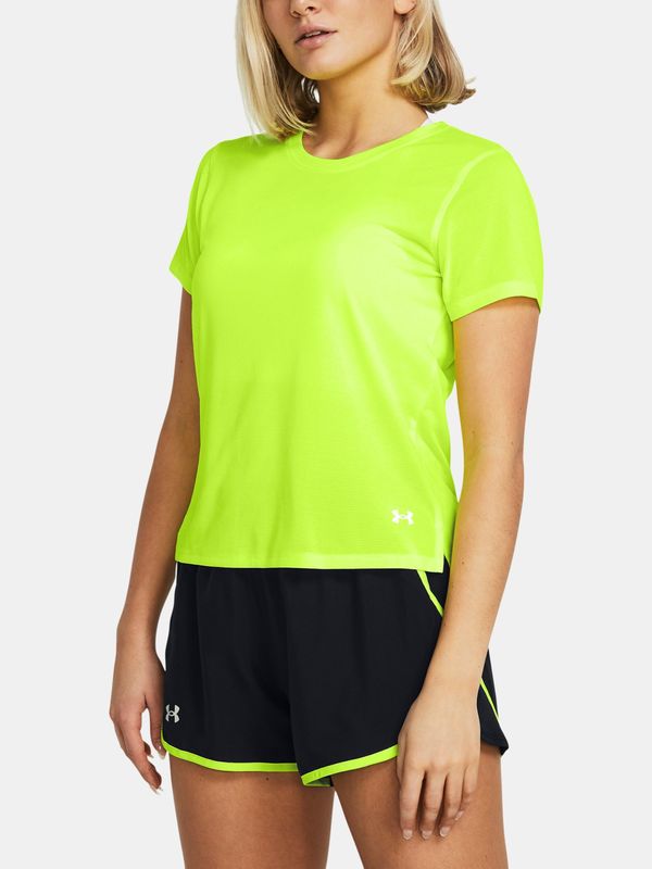 Under Armour Under Armour T-Shirt UA Launch Shortsleeve-GRN - Women