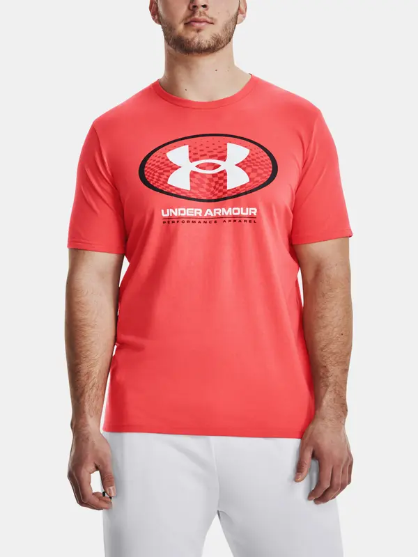 Under Armour Under Armour T-Shirt UA MULTI-COLOR LOCKERTAG SS-RED - Men