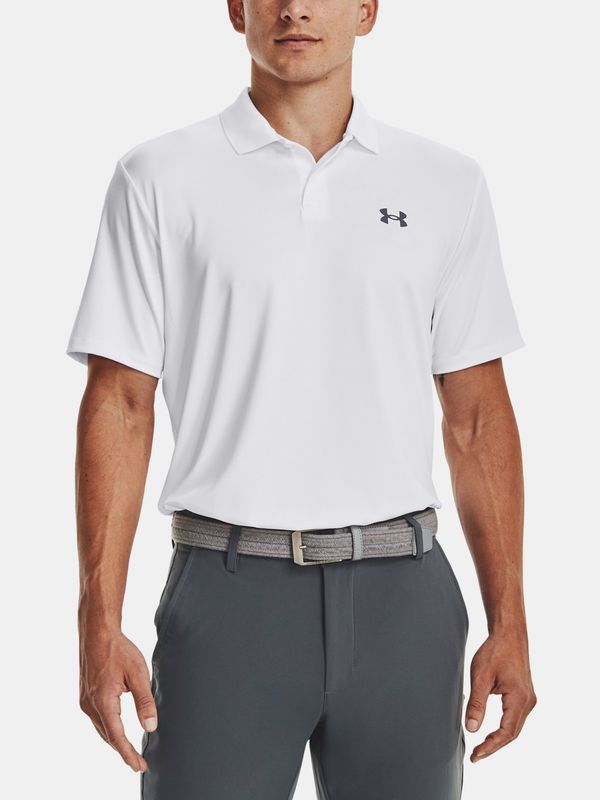 Under Armour Under Armour T-Shirt UA Performance 3.0 Polo -WHT - Men