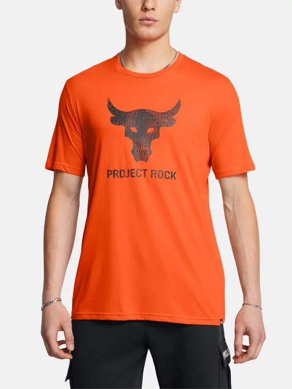 Under Armour Under Armour T-Shirt UA Pjt Rck Brahma Bull SS-ORG - Mens