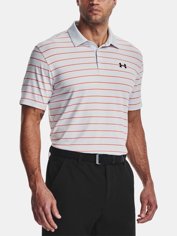 Under Armour Under Armour T-Shirt UA Playoff 3.0 Stripe Polo-GRY - Men