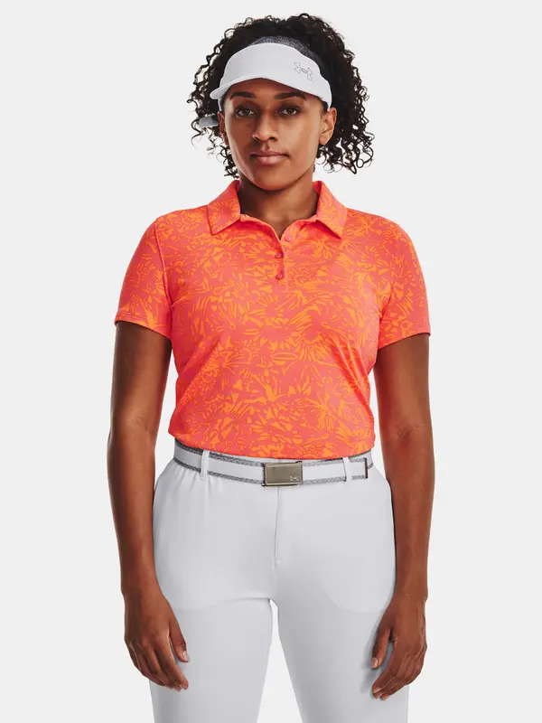 Under Armour Under Armour T-Shirt UA Playoff Printed SS Polo-PNK - Women