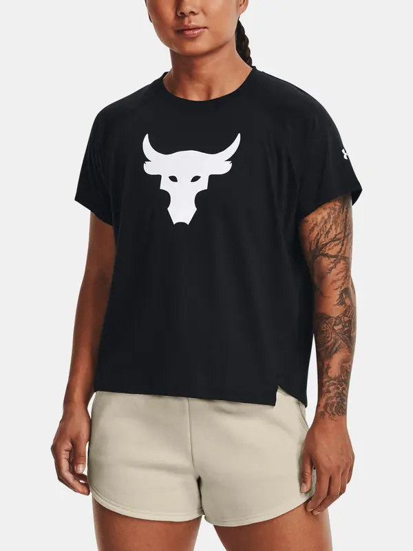 Under Armour Under Armour T-Shirt UA PROJECT ROCK BULL SS-BLK - Ladies