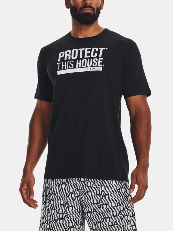 Under Armour Under Armour T-Shirt UA PROTECT THIS HOUSE SS-BLK - Mens