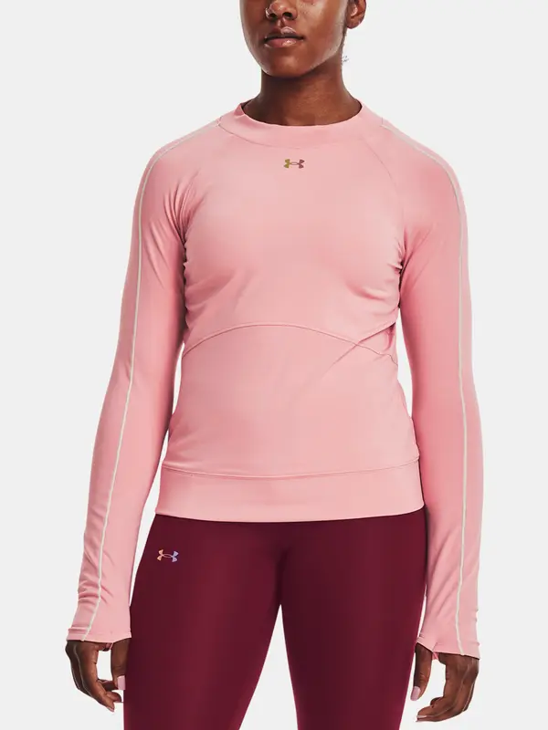 Under Armour Under Armour T-Shirt UA Rush CG Core Top-PNK - Ladies