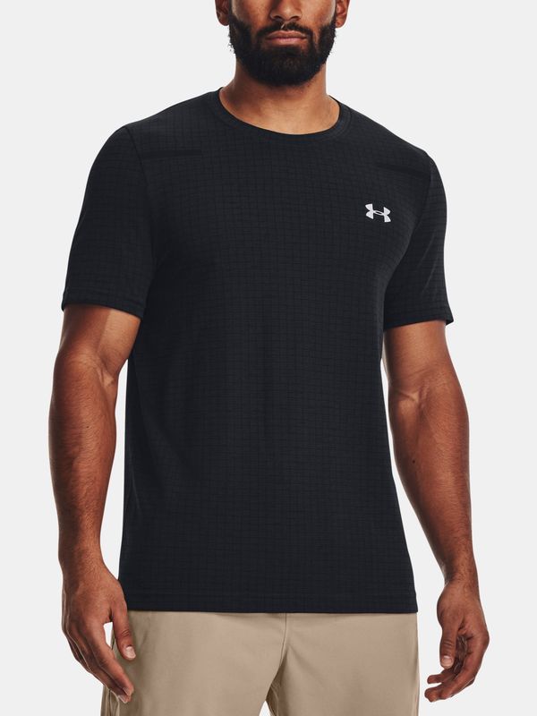 Under Armour Under Armour T-Shirt UA Seamless Grid SS-BLK - Men