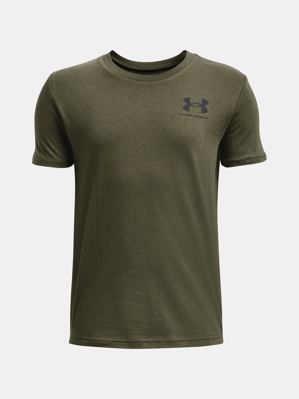 Under Armour Under Armour T-Shirt UA SPORTSTYLE LEFT CHEST SS-GRN - Guys