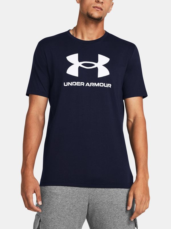 Under Armour Under Armour T-Shirt UA SPORTSTYLE LOGO UPDATE SS-BLU - Men's