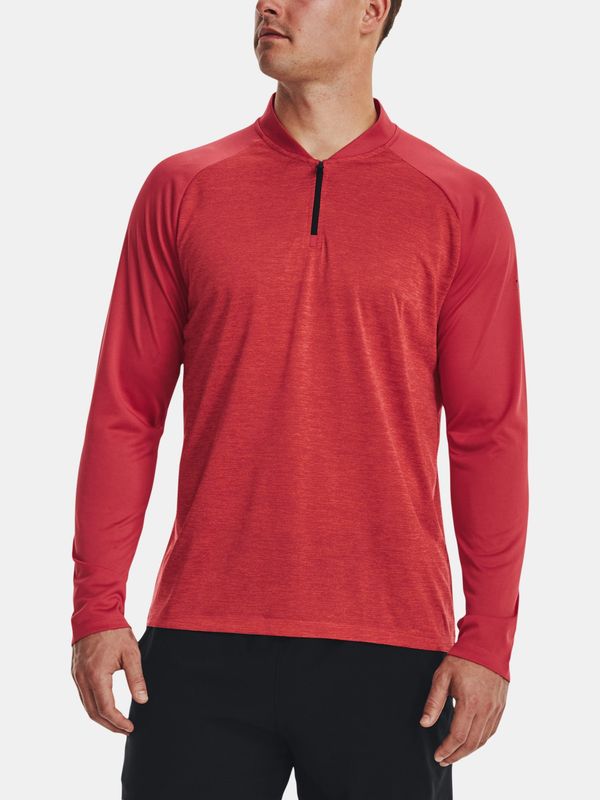 Under Armour Under Armour T-Shirt UA Tech 2.0 Novelty 1/4 Zip-RED - Men