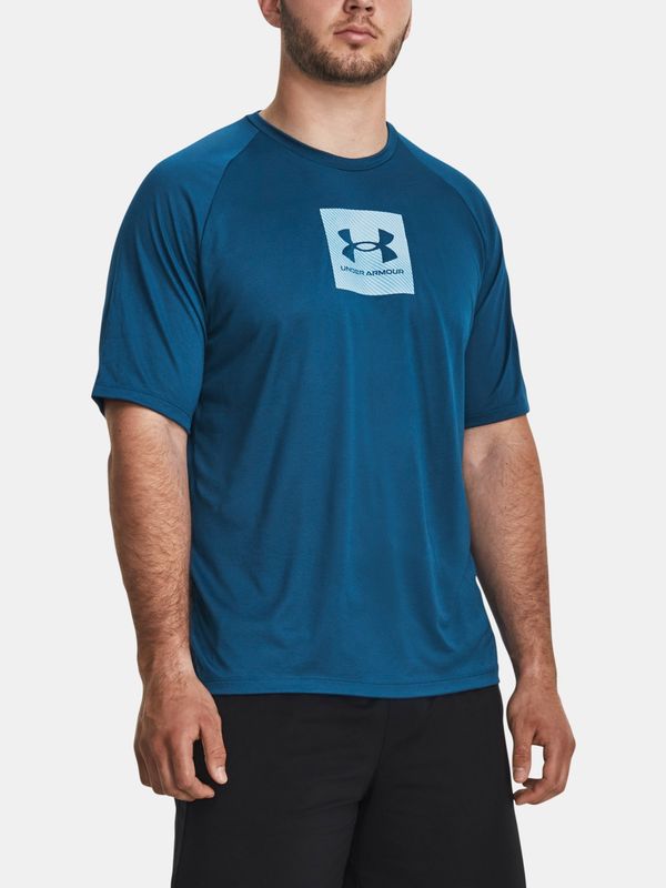 Under Armour Under Armour T-Shirt UA Tech Prt Fill SS-BLU - Men